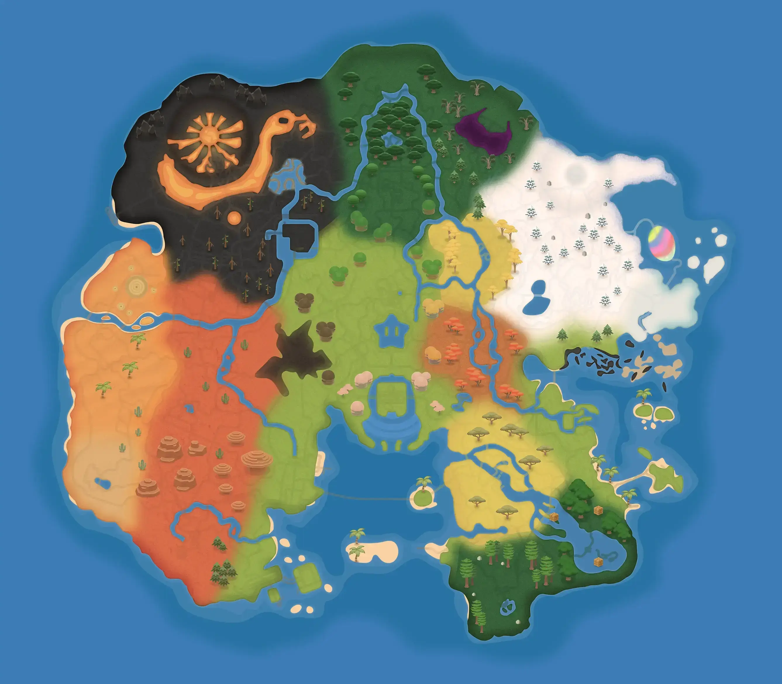 Mapa de Mario Kart World